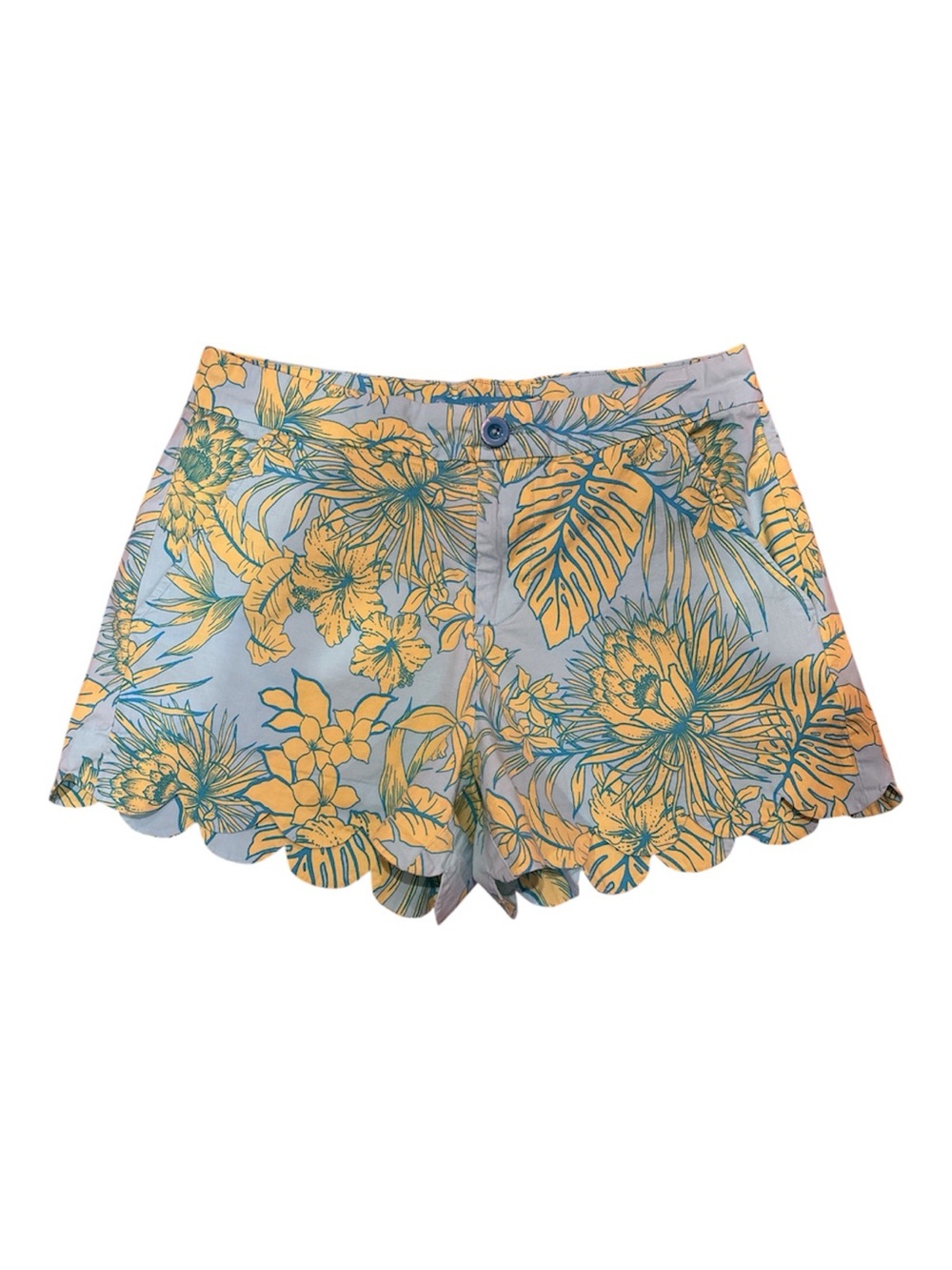Tori Richard Scallop Hem Women's Shorts
